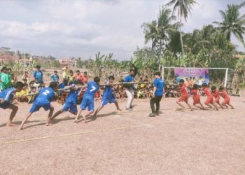 Hadang hingga Egrang, 549 Siswa SD Ciamis Adu Ketangkasan di Lapang Cigorowong