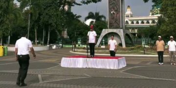 Gerakan Indonesia ASRI Digelorakan di Ciamis, Ratusan Aparatur Bersihkan 8 Titik Kota