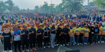 Semarak Haornas di Ciamis, GEMAR Satukan Komunitas dan Masyarakat Lewat Olahraga