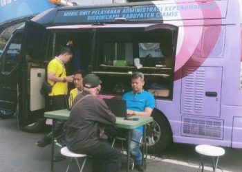 Disdukcapil Ciamis Bawa Pelayanan KTP dan IKD di GEMAR HAORNAS