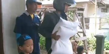 1.039 PBP Sukasenang Terima 30 Kg Beras Bantuan Bulog