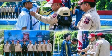 59 Peserta dari Eks Kewadanan Rancah Digembleng Jadi Sahabat TAGANA Tangguh