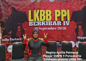 LKBB PPI Berkibar IV Meriah, Pelajar SMP se-Purwakarta Adu Ketangkasan Baris-Berbaris