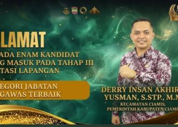 Lurah Sindangrasa Lolos Enam Besar ASN Berprestasi Jabar 2026