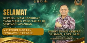 Lurah Sindangrasa Lolos Enam Besar ASN Berprestasi Jabar 2026