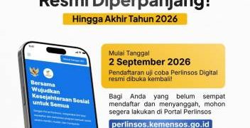 Pendaftaran Perlinsos Digital Diperpanjang, Warga Ciamis Diminta Cek dan Perbaiki Data