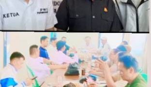 Kajari Purwakarta Silaturahmi ke Kantor PWI