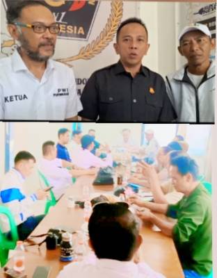 Kajari Purwakarta Silaturahmi ke Kantor PWI