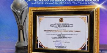 Ciamis Ukir Prestasi Nasional, Uji Kendaraan Bermotor Raih Terbaik II