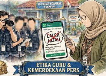 Viral Sebut Wartawan “Laler Hijau”, Oknum Guru SD di Sukabumi Terancam Pembinaan BKPSDM