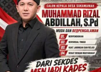 Muhammad Rizal Abdillah Maju di Pilkades Sukamanah