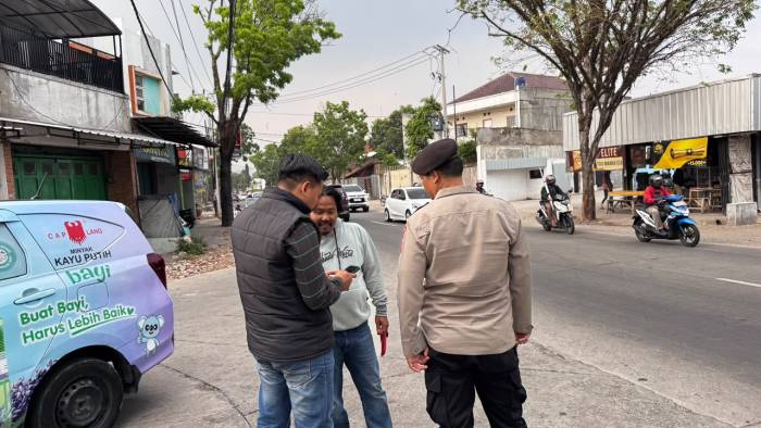 Jajaran Polsek Garut Kota Langsung Cek Lokasi Terkait Adanya Dugaan Pungli Sopir Angkutan
