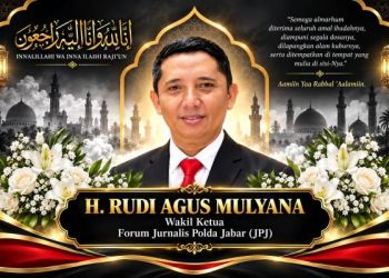 JPJ Kehilangan Sosok Penghubung dan Komunikator, H. Rudi Agus Mulyana Berpulang