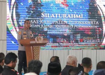 Jaga Kamtibmas, Kapolres Purwakarta Silaturahmi dengan Ormas dan LSM