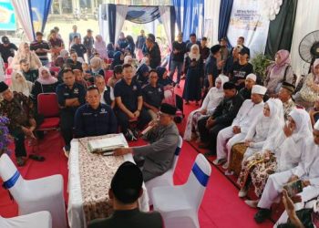 NasDem Kabupaten Purwakarta Gelar Nikah Massal, Lima Pasangan Ikuti Prosesi Akad