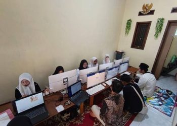 45 Peserta PKBM Hidayah Galuh Ikuti Gladi Bersih TKA Paket C 2026