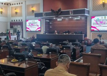 DPRD Purwakarta Gelar Paripurna Tk.I Penyampaian Raperda Perubahan Nomor 2 Tahun 2024