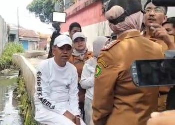 KDM Tinjau Titik Banjir di Margahayu, Penanganan Sungai Jadi Sorotan