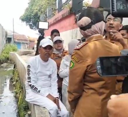 KDM Tinjau Titik Banjir di Margahayu, Penanganan Sungai Jadi Sorotan