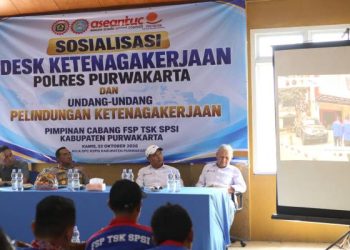 Polres Purwakarta Sosialisasikan Desk Ketenagakerjaan, Perkuat Dialog dan Perlindungan Pekerja