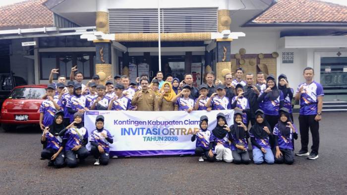 Lepas Kontingen ke Bogor, Ciamis Andalkan Lima Cabang Olahraga Tradisional