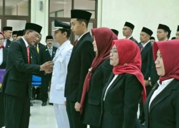 113 Pejabat Ciamis Dilantik, Bupati Herdiat Ingatkan Amanah dan Tanggung Jawab 