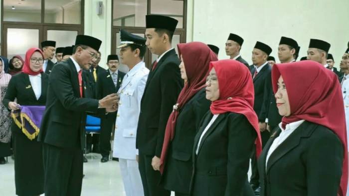 113 Pejabat Ciamis Dilantik, Bupati Herdiat Ingatkan Amanah dan Tanggung Jawab