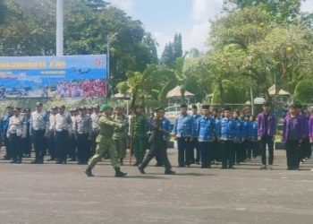 HUT ke-81 TNI di Ciamis, Pesan Panglima dan Rampak Gendang Meriahkan Acara