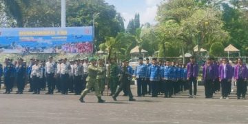 HUT ke-81 TNI di Ciamis, Pesan Panglima dan Rampak Gendang Meriahkan Acara