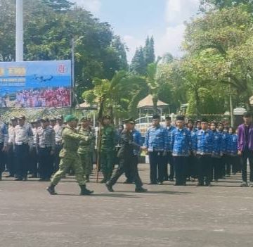 HUT ke-81 TNI di Ciamis, Pesan Panglima dan Rampak Gendang Meriahkan Acara