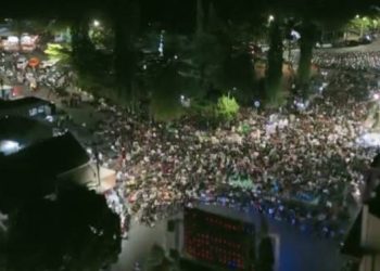 Garuda Juara, Teman Tuli Ikut Larut di Nobar Stadion Galuh