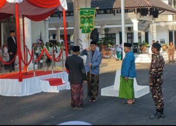 Pendopo Ciamis Jadi Titik Akhir Kirab Resolusi Jihad NU Hari Santri 2026