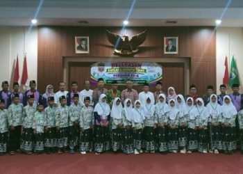 Sekda Andang Lepas Kafilah Porsadin, Ciamis Pasang Target Juara Umum