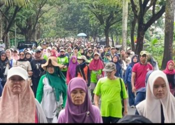 Ribuan Orang Tumpah Ruah! Jalan Santai INU Ciamis Pecah, Hadiah Motor hingga Sepeda Listrik Jadi Buruan