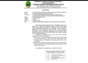 KCD Pendidikan Wilayah IV Jabar Perketat Pengawasan Sekolah, Akses Pihak Luar Dibatasi