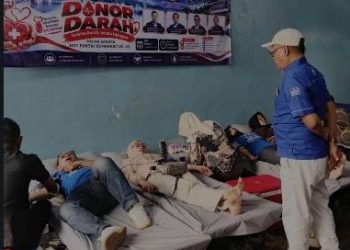 Setetes Darah Sejuta Harapan, Demokrat Purwakarta Gelar Aksi Donor Darah