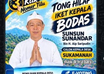 Sunsun Sunandar Calon Kades Sukamanah, Bukan Tentang Jabatan Melainkan Amanah dan Pengabdian