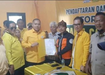 Dias Rukmana Praja Resmi Maju sebagai Calon Ketua Golkar Purwakarta